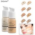 Julystar oil control foundation foundation cream foundation cream foundation concealer lasting makeup-free foundation liquid