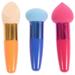 Hemoton 3PC Women Cosmetic Liquid Cream Foundation Concealer Sponge Lollipop Brush (Random Color)