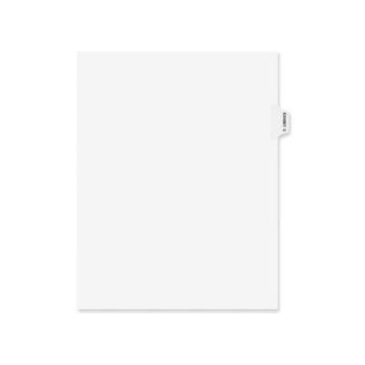 Avery Side-Tab Legal Exhibit Index Dividers