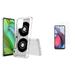 AquaFlex Flexible TPU [Shockproof Protection] Hybrid Case (Retro Cassette Tape) with (2-Pack) Tempered Glass Screen Protectors for Motorola Moto G Stylus 5G 2023
