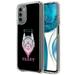 TalkingCase Slim Phone Case Compatible for Motorola Moto G 5G 2022 Wild Heart Wolf Print w/ Tempered Glass Screen Protector Lightweight Flexible Print in USA