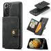 For Samsung Galaxy S21+ 5G JEEHOOD Retro Magnetic Detachable Protective Case with Wallet & Card &