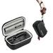 Carevas Portable Sports Storage Bag Small Carrying Case Hardshell Protective Case Shockproof Waterproof with Wrist Strap Carabiner Compatible with X3