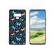 Butterflies-and-Flowers-46 Phone Case Degined for Samsung Galaxy Note 9 Case Men Women Flexible Silicone Shockproof Case for Samsung Galaxy Note 9