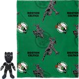 Northwest x Disney Boston Celtics Black Panther Hugger Pillow & Throw Blanket Set