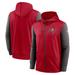 Men's Nike Red Tampa Bay Buccaneers Performance Full-Zip Hoodie