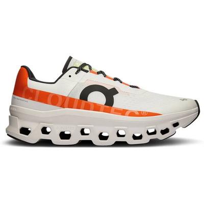 ON Herren Laufschuhe Cloudmonster, Größe 45 in Silber