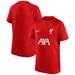 Youth Nike Red Liverpool Academy Pro Performance Raglan Top