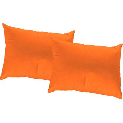 Kissenhülle WIRTH "Umea" Gr. 3, orange, B:40cm L:60cm, Polyester, Obermaterial: 100% Polyester, Kissenbezüge Image