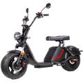 E-Motorroller SXT SCOOTERS "Chopper S PRO" Elektromotorroller schwarz (schwarz matt) Elektroroller