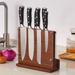 Color of the face home Magnetic Knife Block w/ Acrylic Shield | 9.3 H x 10 W x 3.6 D in | Wayfair DZB08FWV187G