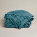 Gracie Oaks Jarif Throw Blanket Cotton in Green/Blue | 60 H x 50 W in | Wayfair 1F29E7282FC24D0591973D31A1C4D3F8