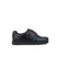 Kickers Boys Boy's Junior Fragma Strap Leather Shoe in Black - Size UK 5 Infant