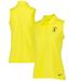 Women's 2024 U.S. Open Nike Yellow Dri-FIT Victory Sleeveless Stripe Polo