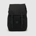 HERSCHEL black retreat small backpack