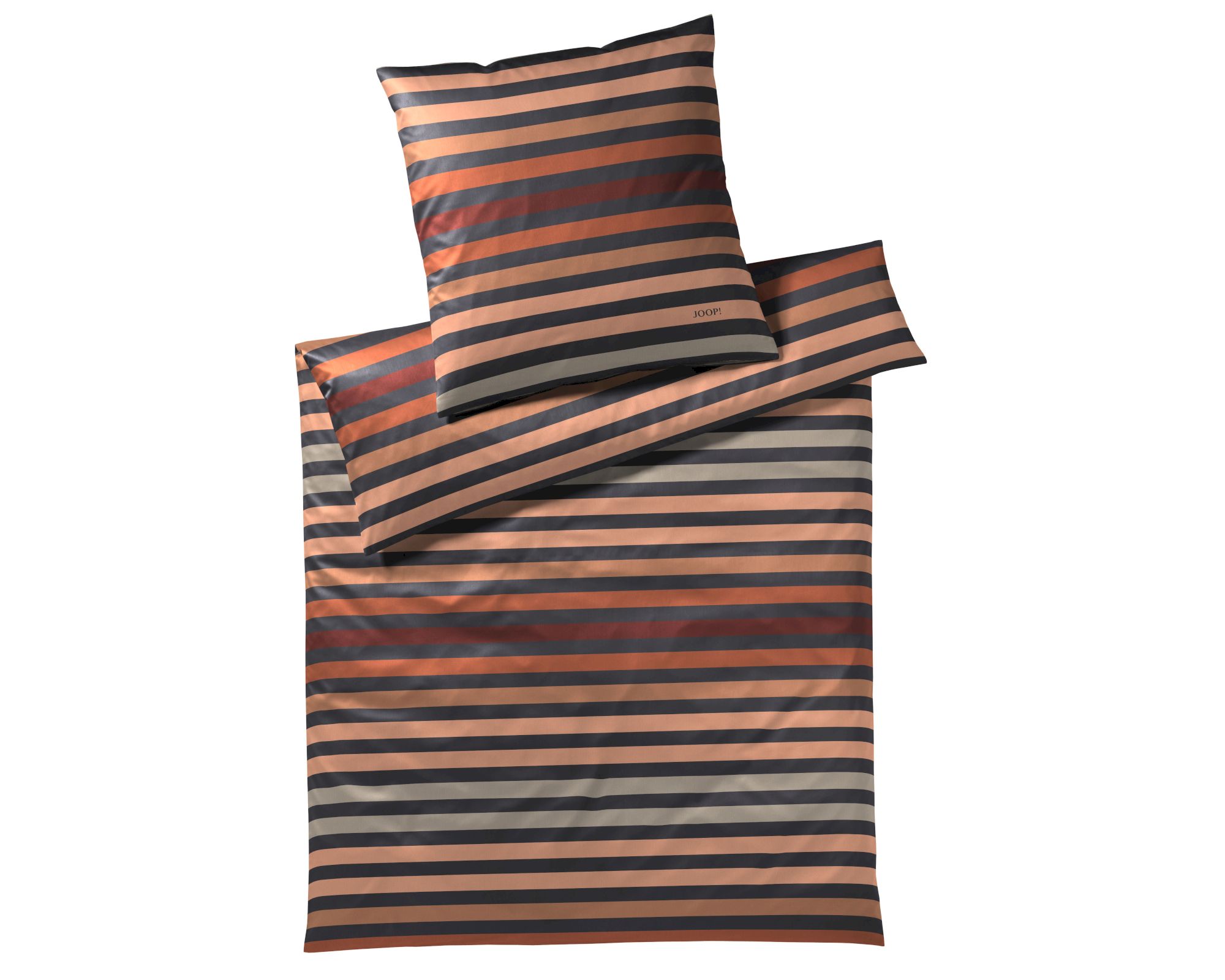 JOOP! »Tone« Copper 4103-08 Bettwäsche / 155x220 cm / 80x80 cm Image