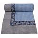 indian kantha quilt bedspread bedding throw handmade 100% cotton blanket vintage Dots Print