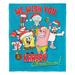 ENT 236 SpongeBob, Krabby Christmas Silk Touch Throw Blanket