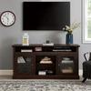 Contemporary TV Media Stand Modern Entertainment Console for TV Up to 65" with Open and Closed Storage Space