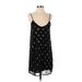 Jack by BB Dakota Casual Dress - Slip dress: Black Stars Dresses - Women's Size X-Small