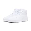 Sneaker PUMA "CAVEN 2.0 MID", Gr. 43, weiß (puma weiß, puma silber), Synthetik, unifarben, sportlich, Schuhe