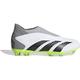 ADIDAS Kinder Fussball-Rasenschuhe Predator Accuracy.3 Laceless FG, Größe 35 in Grau