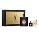 Yves Saint Laurent Black Opium Eau de Parfum 50ml Spray, Mini Mascara and 0.8g Eye Pencil