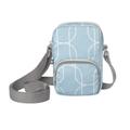 Earth Squared - Fair Trade - Oil Cloth Mini Crossbody Bag Mobile Phone Pouch Shoulder Bag for Women (Amalfi)