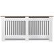 Blisswood Radiator Cover Extra Large, Radiator Cover, Vertical Slatted Modern Radiator Covers MDF Wood Cabinet Shelf Heating Covers For Living Room, Hallway, 19D x 172W x 82H CM