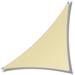Colourtree Customize Triangle 260 GSM Super Ring Heavy Duty Sun Shade Sail, Stainless Steel in Brown | 264 W x 324 D in | Wayfair