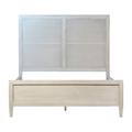 Birch Lane™ Mykonos Reclaimed Acacia Panel Bed in White | 59 H x 63 W x 86 D in | Wayfair 94A3DBD7FCD94474848AD22552F1D234