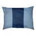 East Urban Home North Carolina Wild Dog Outdoor Dog Pillow Metal in Blue | Large ( 40" W x 30" D x 14" H) | Wayfair