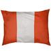 East Urban Home Indiana Outdoor Dog Pillow Metal in Orange/White | Large (40" W x 30" D x 6.5" H) | Wayfair 5399094AAC2C4505B72DE355E24B020E