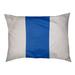 East Urban Home Indiana Outdoor Dog Pillow Metal in White/Blue | Extra Large (50" W x 40" D x 7" H) | Wayfair C429AE7D86DB471D9F77750DC888C606