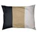 East Urban Home San Antonio Outdoor Pillow Metal in White/Black | Large (50" W x 40" D x 7" H) | Wayfair CFF72D453663493AA453F522B7F239FE