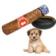 Jouet en peluche de cigare pour chiens jouets à mâcher durables pour chiots d'intérieur et chiens