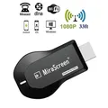 Clé TV Anycast 1080P miroir d'écran dongle TV sans fil DLNA affichage HD adaptateur compatible