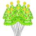 The Holiday Aisle® Christmas Holiday Tree 30 Inch Mylar-foil Balloon Pkg/10 in Green/Yellow | Wayfair A2032A86A3AA4E8482B535E56EA04AFA