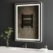 Wrought Studio™ LED Rectangle Bathroom Mirror - Anti-Fog Stepless Dimmable Horizontal/Vertical Wall Vanity Mirror | 32 H x 24 W x 1.3 D in | Wayfair