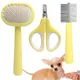 Brosse à poils d'animaux de compagnie pour chat et chien peigne pour éliminer les poils