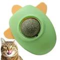 Boule de menthe pour chat jouet mural interactif naturel sain auto-adhésif pour maison bureau