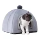 Winter Warm Cat House 2-In-1 Pet Tent Cave Bed Nest Sleeping Bag Plush Pet House Dog Cat Kennel With