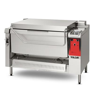 Vulcan VPP40E-240 40 gal. Tilt Skillet - Open Base, Strainer, 240v/3 ph