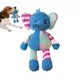 Jouets à couineur pour chiens jouets d'intérieur à mâcher pour chiots en peluche pour chiots de