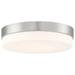 Access Lighting Roma 18 Inch 1 Light LED Flush Mount - 20827LEDD-BS/OPL