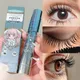 4D Silk Fiber Mascara Eyelashes Lengthening Mascara Waterproof Long Lasting Lash Black Eyelashes