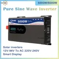 Pure Sine Wave Inverter 12v 220v 5000W 6000W Power 12V 24V 48V 60V 72V 96V Converter Solar Car