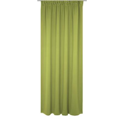 Vorhang WIRTH "Newbury", grün, B:130cm H:265cm, Baumwolle, Polyester, Gardinen, nach Maß Image