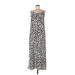 Pink Lily Casual Dress: Black Leopard Print Dresses - Women's Size Medium