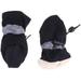 Shoes Protector Pet Rain Boots Dog Shoes Rain Snow Boots Puppy Paw Protectors Anti- Winter Dog Shoes for Small Dog Puppy (4pcs Size 4) Black Boot Black Boots